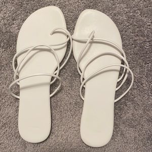 SHEIN Minimalist Thin Strap Thong Sandals